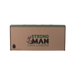 38x58 1.6mil, 41 mic, Black 60 Gallons LLD Repro Liner Perforated Rolls 100/cs