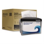 Interfold Napkin Dispenser, 7.9 x 5.6 x 7.9, Black
