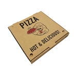 10x10x2 Pizza Boxes, Kraft, Paper, 50/Pack