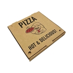 12x12x2 Pizza Boxes, Kraft, Paper, 50/Pack