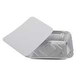 Empress Oblong Foil Pan w/ Board Lid 2.25 LB Combo Set 250 / cs