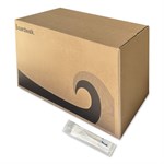 Three-Piece Utensil Set, Fork/Napkin/Salt Packet, White, 500/Carton