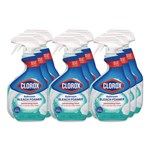 Bathroom Foamer with Bleach, Ocean Mist Scent, 30 oz Spray Bottle, 9/Carton