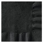Beverage Napkins, 1-Ply, 10 X 10, Black, 1000/carton