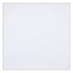 Linen-Like Natural Flat Pack Napkin, Ultraply, 16" x 16", White, 1,200/Carton