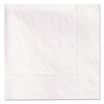 Beverage Napkins, 2-Ply, 9 1/2 X 9 1/2, White, 3000/carton