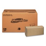 100% Recycled Folded Paper Towels, Multi-Fold, 1-Ply, 9.5 x 9.25, Natural, 250/Pack, 16 Packs/Carton