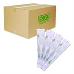 Plantware Compostable Cutlery, Spoon, 6", White, 1,000/Carton