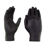 Empress Nitrile General Purpose Glove Small, Black 3 mil Powder Free 10 / 100 cs