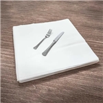 15.75x15.75 Linen Replacement Napkins Airlaid Morcon,White, 1-Ply, Flat Pack 1000/cs