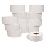 Jrt Jr. Jumbo-Junior Bath Tissue, 2-Ply, White, 3.1" X 1,000 Ft, 12/carton