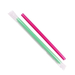 9 inch Boba Straws, Assorted, 1,600/ct