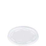 12-24oz Dart Plastic Lids, Fits Foam Cups, Vented, Translucent, 100/pk, 10 Packs/ct