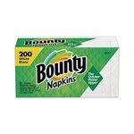 12 1/10x12 Quilted Napkins, 1-Ply, White, 200/pack, 8 Pack/ct