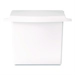 2x8x8 Waxed Napkin Receptacle Liners, Brown, 250/ct