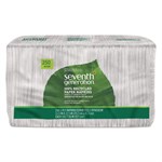 11 1/2x12 1/2 100% Recycled Napkins, 1-Ply, White, 250/pk