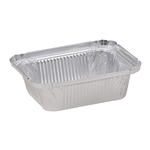 6x4.56x1.63 Empress Oblong Aluminum Foil Pan, 1lb, 1000/cs