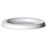 Vanguard Sugarcane Portion Cup Lid, Fits 2 oz Portion Cup, White, 2,500/Carton