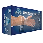 Medium Vinyl Glove Blue Empress Powder Free, 1000/cs