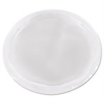 Deli Container Lids, Plug-Style, Clear, Plastic, 50/Pack, 10 Packs/Carton