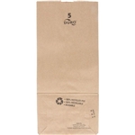 #5 Duro Dubl Life 35# Basis SOS Bag, 5lb, 5.25x3.44x10.94, Kraft, 500/cs