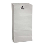 35# Grocery Bag 6.13x4.13x12.44 Virgin Paper White 8Lb 1/500