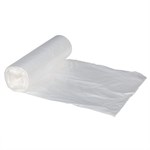 30x37 12 mic 20-30 Gal Right Choice HDPE Can Liners Roll, Natural, 500/cs