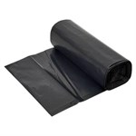 38x58 60 Gal Strongman 33 mic Black LLD Repro Liner Perforated Rolls 100/cs