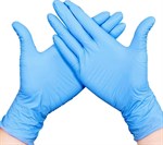 Large Empress Nitrile Glove Blue Powder Free 10 / 100 cs