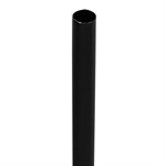 5.25 inch Boardwalk Single-Tube Stir-Straws, Polypropylene, Black, 1,000/pack, 10 Packs/carton