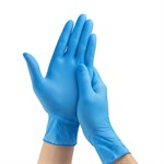 Medium Nitrile Gloves, Blue, Price Source, 1000/cs