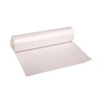 High Density Industrial Can Liners Coreless Rolls, 30 gal, 16 mic, 30" x 37", Natural, Perforated, 25 Bags/Roll, 20 Rolls/CT