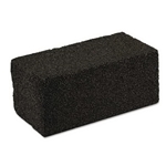 Prime Source Grill Brick, Black, 8" x 4" x 3.5", 1/CS/12