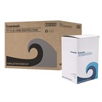 Wrapped Giant Straws, 10.25", Polypropylene, Clear, 1,000/carton
