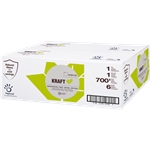 7.6x700 Sofidel Confidence Hardwound Towel Natural 6/cs