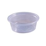 1.5oz Empress Plastic Portion Cups, Clear 2500/cs
