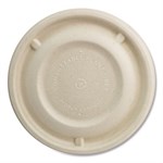Fiber Lids for Bowls, 4.7" dia, Paper, 500/Carton
