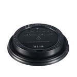 10-24oz Solo Cup Lid Travel Black For Paper Hot Cup 1000/cs