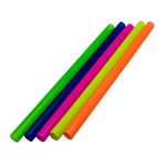9 inch Mixed Neon Colossal Boba Straw, 12mm Diameter, Empress, Wrapped 2000/cs