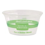 PLA Clear Portion Cups, Souffle, 2 oz, Plastic, Clear, 2,000/Carton