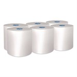 Pro Hard Roll Paper Towels with Absorbency Pockets, for Scott Pro Dispenser, Blue Core Only, 1-Ply, 7.5" x 900 ft, 6 Rolls/CT