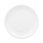 Original Heavyweights Paper Plates, 9" dia, White, 120/Pack, 8 Packs/Carton