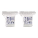 Hand Sanitizing Wipes, 6 x 8, Fresh Citrus Scent, White, 1,200/Refill Pouch, 2 Refills/Carton