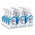 Bathroom Cleaner with Hydrogen Peroxide, Cool Spring Breeze, 32 oz Trigger Spray Bottle, 12/Carton