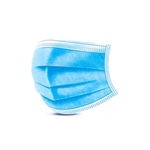 1.75x9.5 Protective Mask PP 3-Ply Blue 1/PK/50