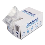 4x2x8 Inteplast Food Bags, Clear, 16oz, 1,000/ct