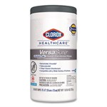VersaSure Cleaner Disinfectant Wipes, 1-Ply, 6 x 5, Fragranced, White, 150 Towels/Canister