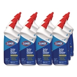 24oz Clorox Toilet Bowl Cleaner With Bleach, Fresh Scent, Bottle, 12/cs