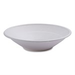 Vanguard Renewable and Compostable Sugarcane Bowls, 24 oz White, 400/Carton