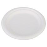 Champware Heavyweight Bagasse Dinnerware, Plate, 6", White, 1,000/carton